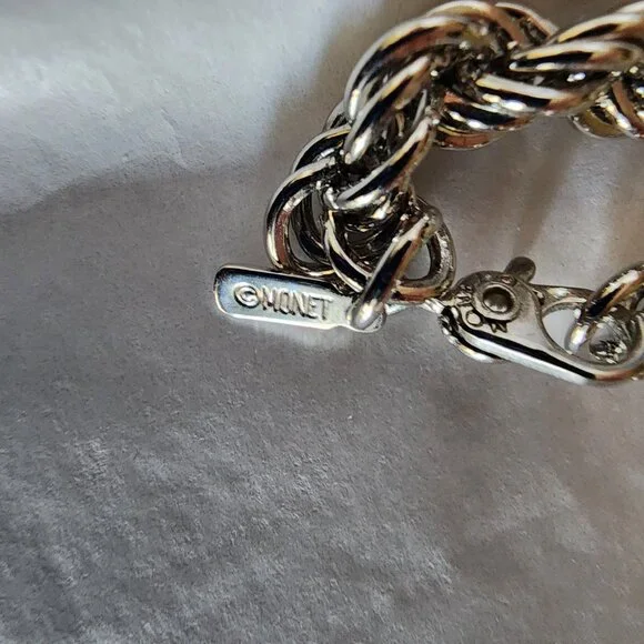 Monet Silve 8" Choker Necklace - Picture 3 of 4